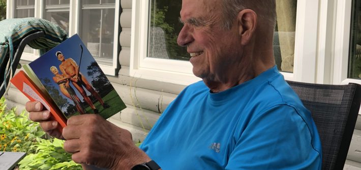 Chuck's 80th Birthday Card