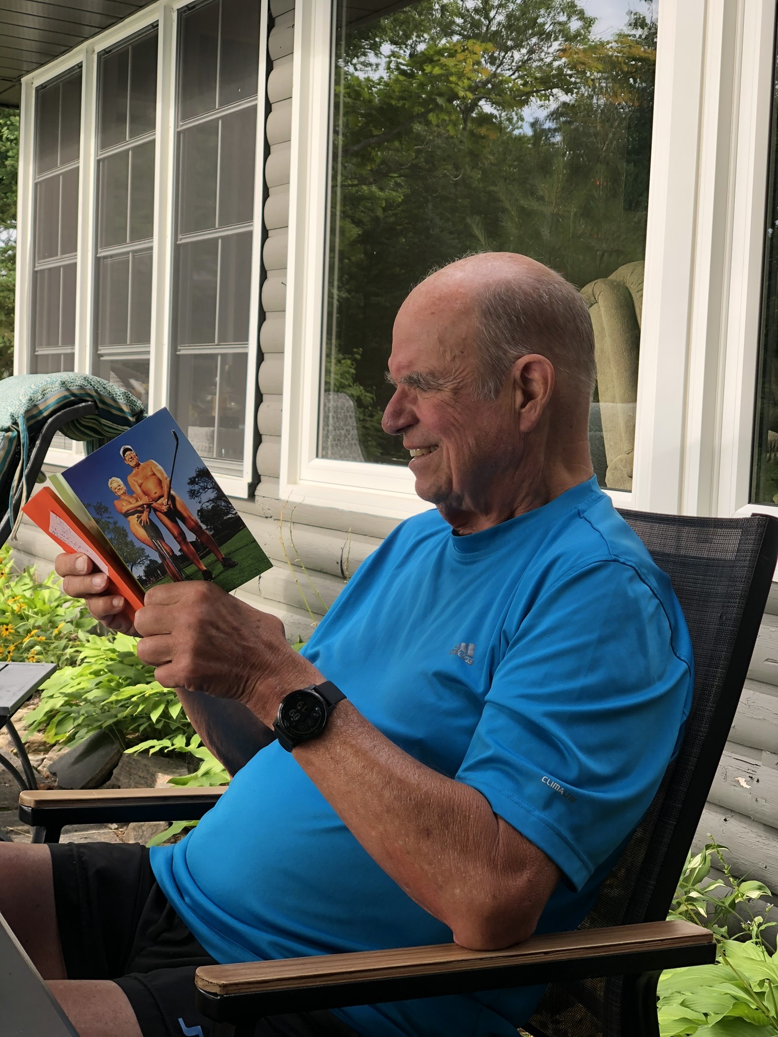 Chuck's 80th Birthday Card
